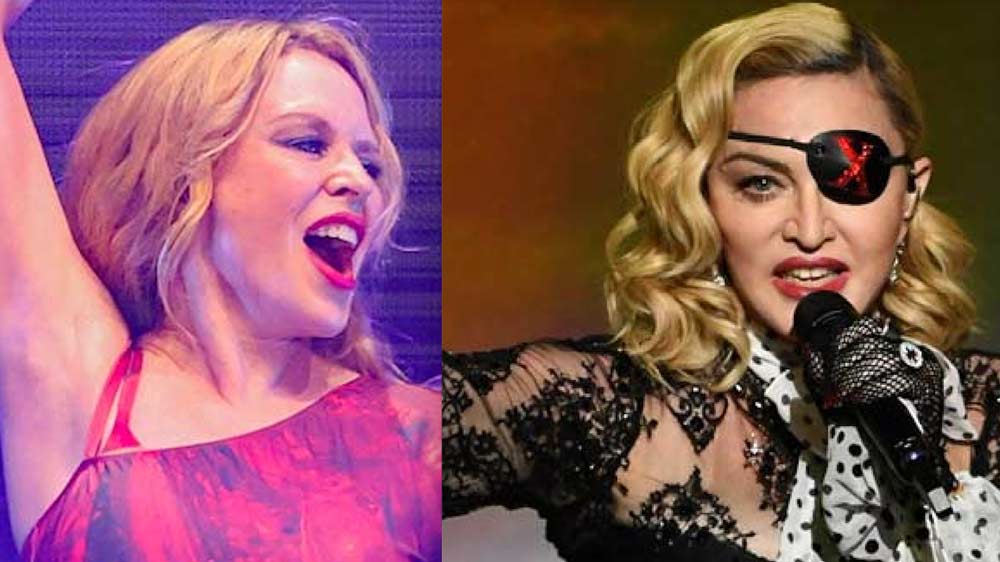 Watch: Madonna and Kylie Minogue Share the Stage, and Gay Twitter Goes Gaga